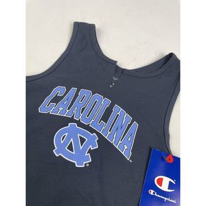 North Carolina Tar Heels Tank Crop Women’s Medium‎ M Blue UNC Champion NEW Cut V